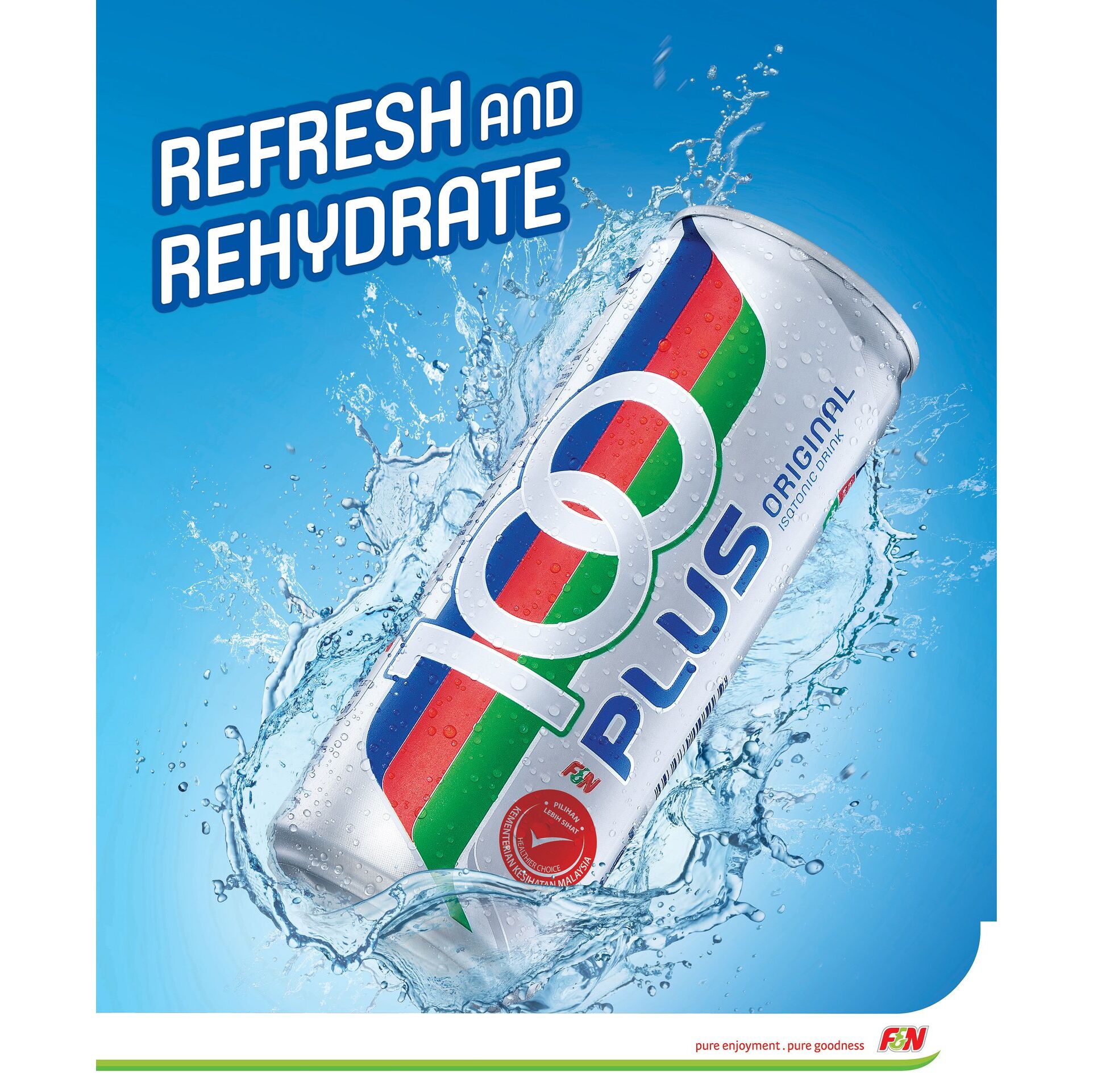 100 Plus Isotonic Drink Imported 325ml - Image 3