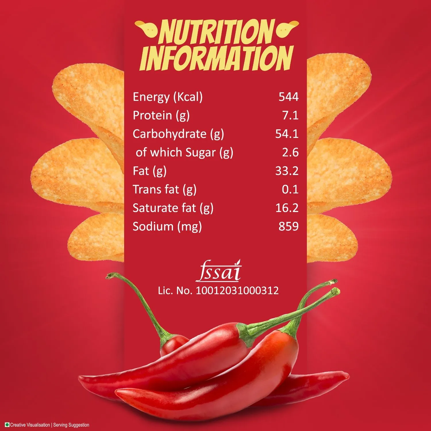 Bingo Chilli Sprinkled Potato Chips 21g - Image 5