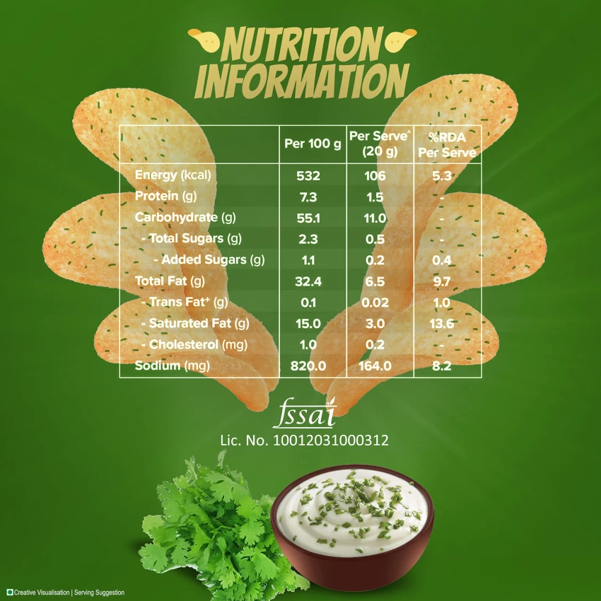 Bingo Cream & Onion Potato Chips 10.5g - Image 3