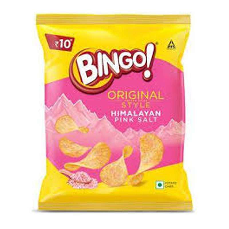 Bingo HIMALAYAN Pink Salt Potato Chips 21g - Image 2
