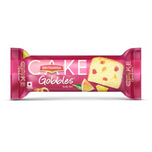 Britannia  Gobbles FRUITY FUN Cake 50g