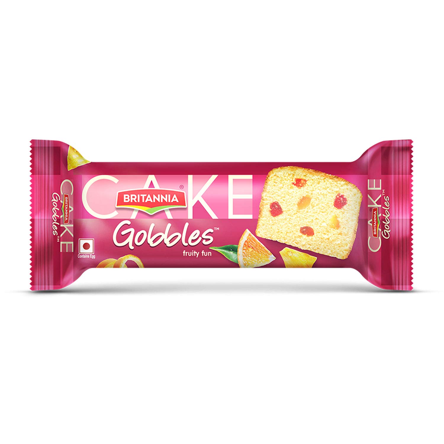 Britannia Gobbles FRUITY FUN Cake 50g