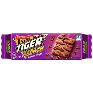 Britannia Tiger Krunch Choco Chips Biscuit 63g