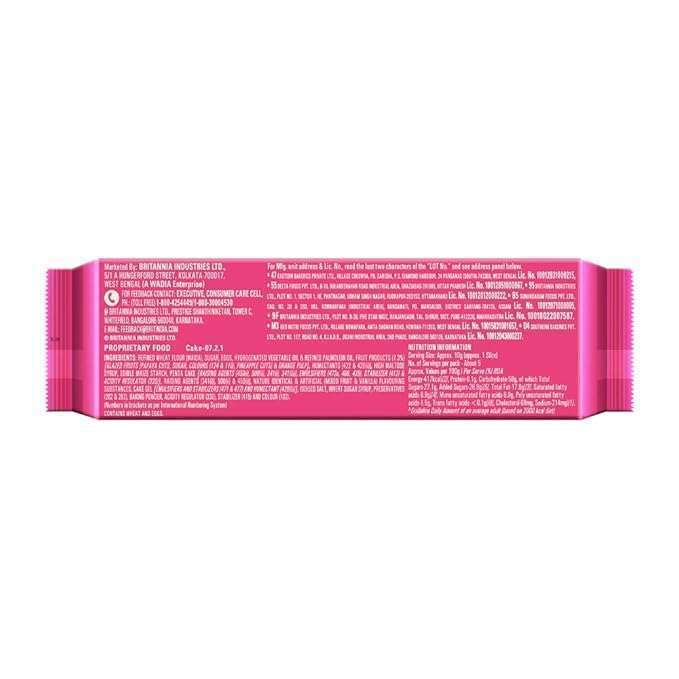 Britannia Gobbles FRUITY FUN Cake 50g - Image 4