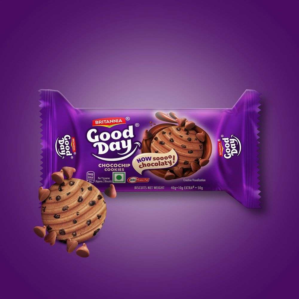 Britannia Good Day CHOCOCHIP Biscuit 39g - Image 3