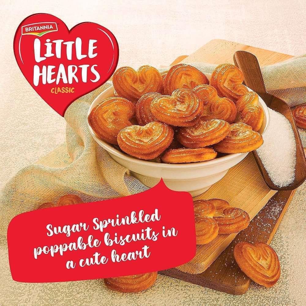Britannia Little Hearts Classic Biscuit 13g - Image 3