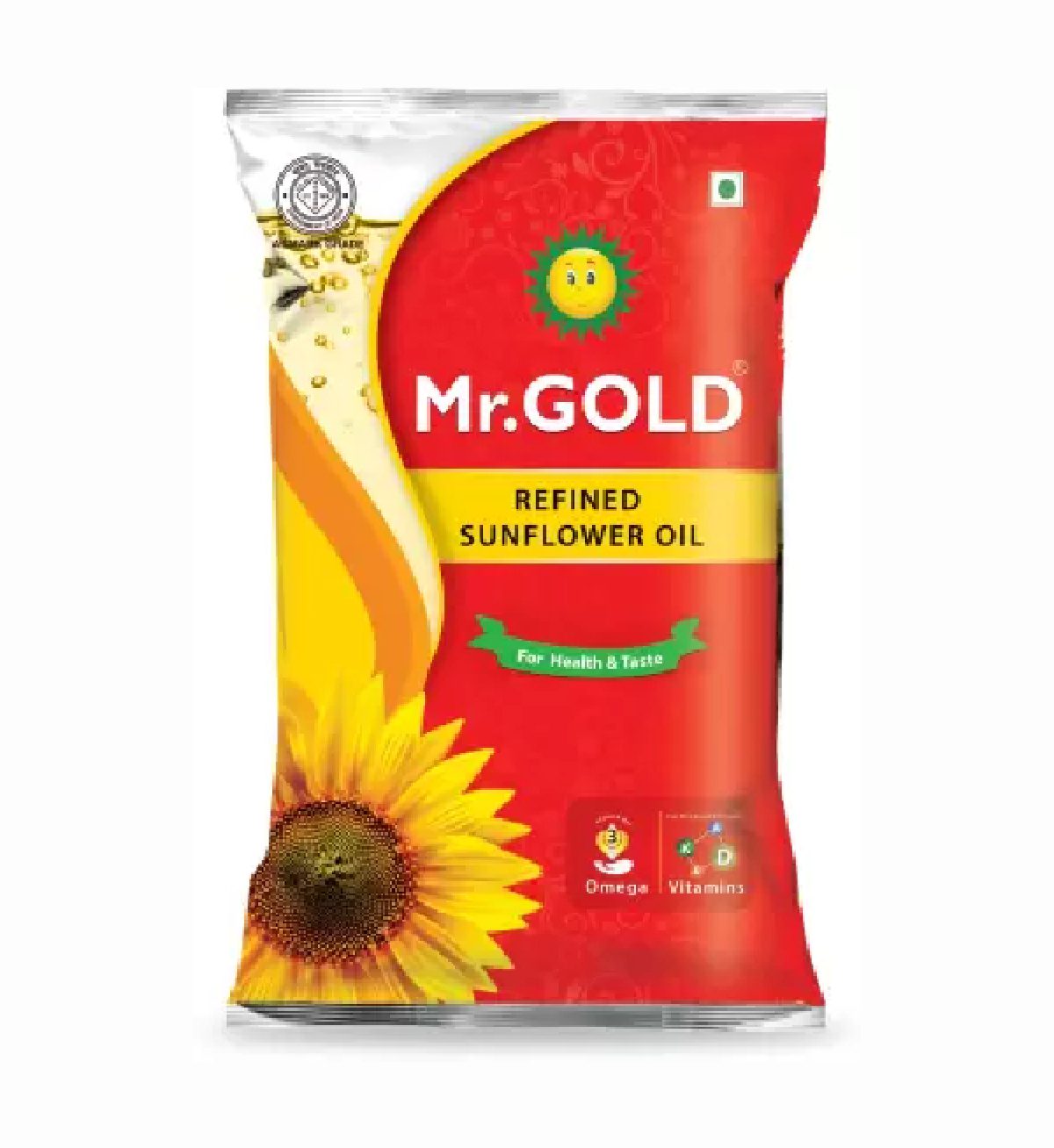 Mr.Gold Refined Sunflower Oil 1Ltr