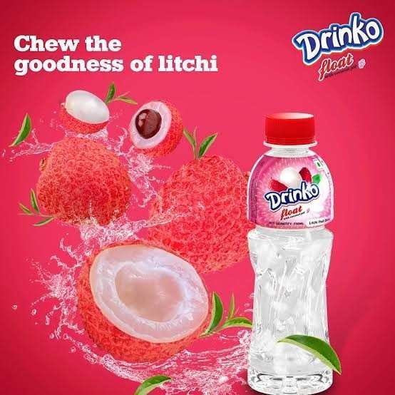 Pran Drinko Float LITCHI Fruit Juice 250ml - Image 2