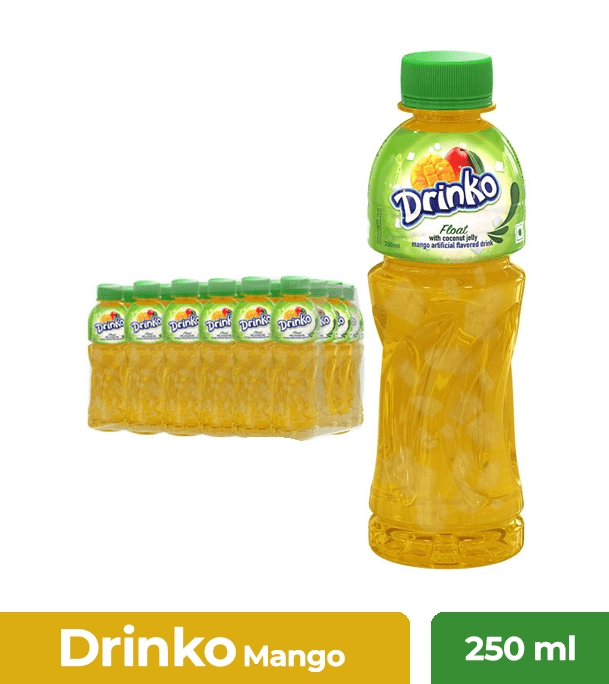 Pran Drinko Float MANGO Fruit Juice 250ml - Image 2