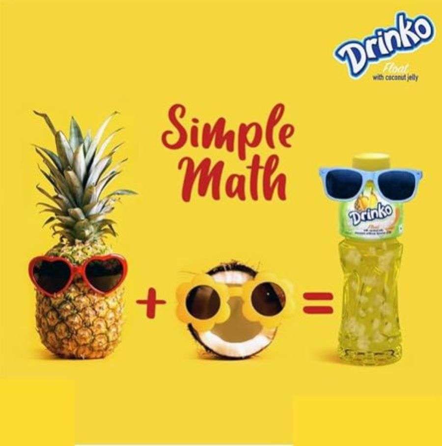 Pran Drinko Float PINEAPPLE Fruit Juice 250ml - Image 4