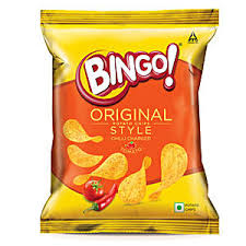 Bingo TOMATO Chilli Charged Potato Chips 21g