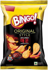 Bingo HOT & SPICY Korean style Potato Chips 21g