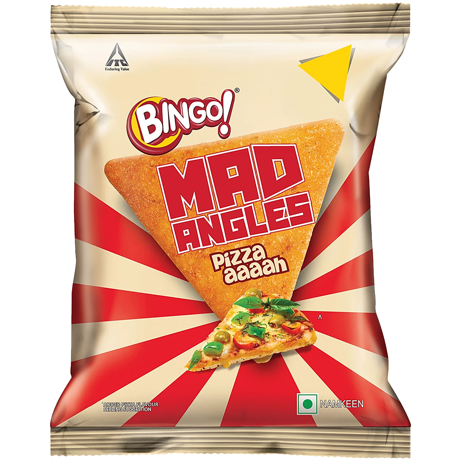 Bingo Mad Angles PIZZA AAAAH Chips 15g - Image 2