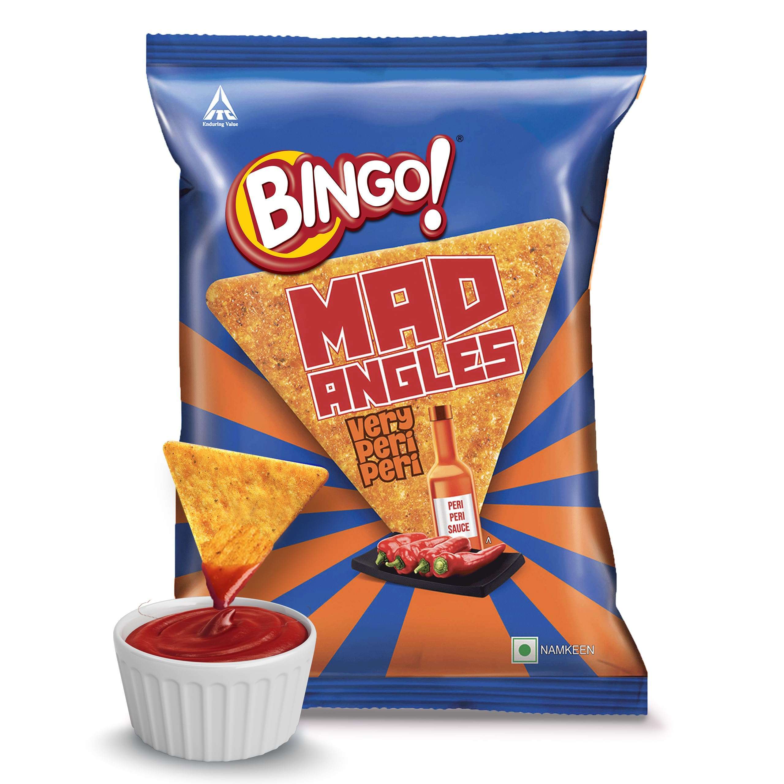 Bingo Mad Angles PERI PERI Chips 15g - Image 2