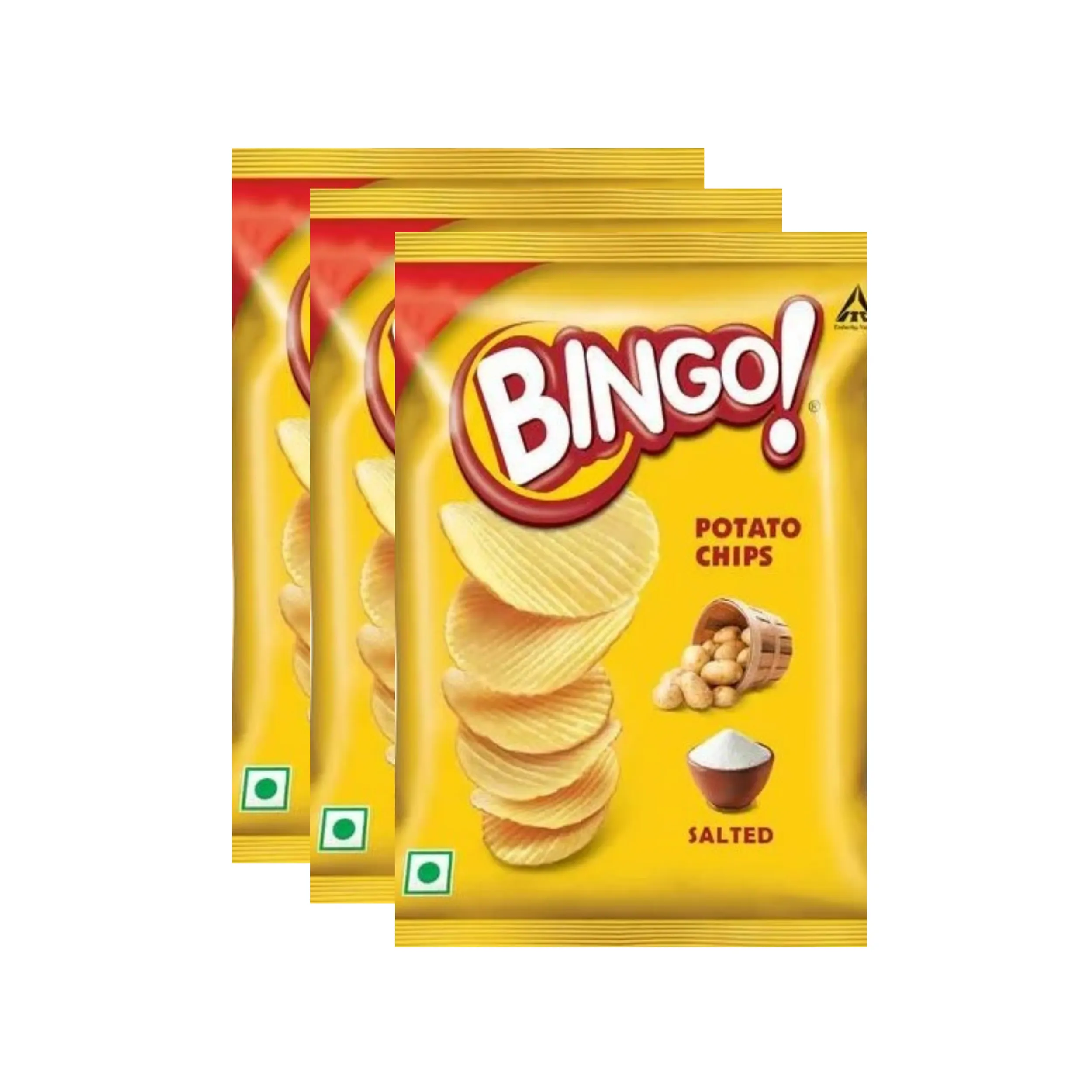 Bingo SALTED Potato Chips 10.5g - Image 3