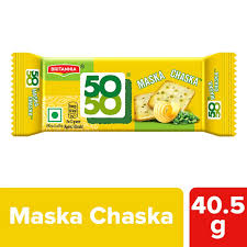 Britannia 50 50 MASKA CHASKA Biscuit 40.5g