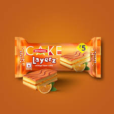 Britannia Cake Layerz ORANGE 16g - Image 2