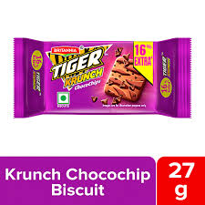 Britannia Tiger Krunch Choco Chips Biscuit 31.5g