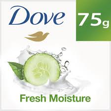 Dove Fresh Moisture Beauty Bathing Soap 75g - Image 2