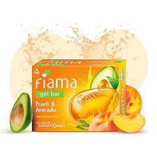 Fiama Gel Bar Peach & Avocado 75g