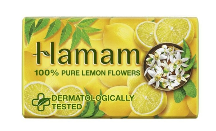 Hamam 100% Pure Lemon Flowers Soap 3x150g - Image 2