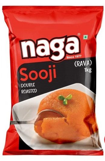 Naga Double Roasted Rava 1kg