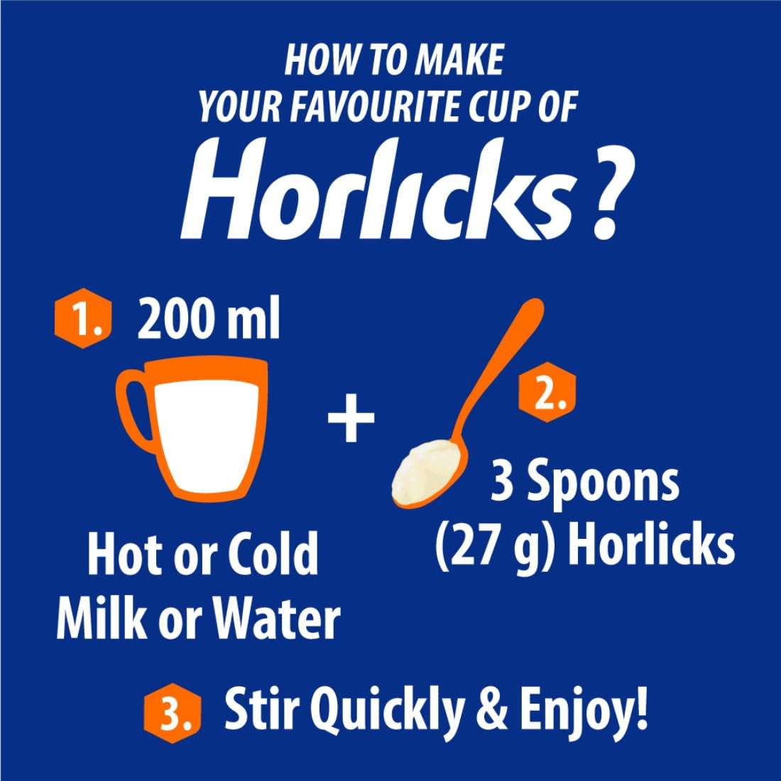 Horlicks Classic Malt 500g Refill Pack - Image 3