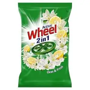 Active Wheel 2 in 1 Detergent Powder 1kg