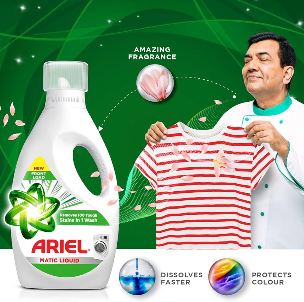 Ariel Matic Liquid FRONT LOAD 1Ltr - Image 4