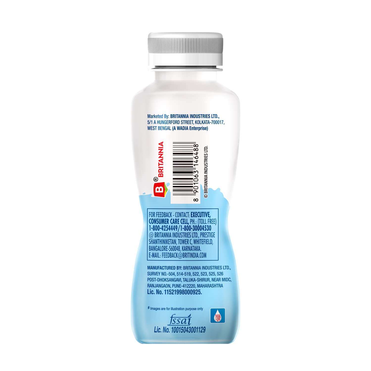 Britannia Winkin Milk Shake VANILLA 180ml - Image 3