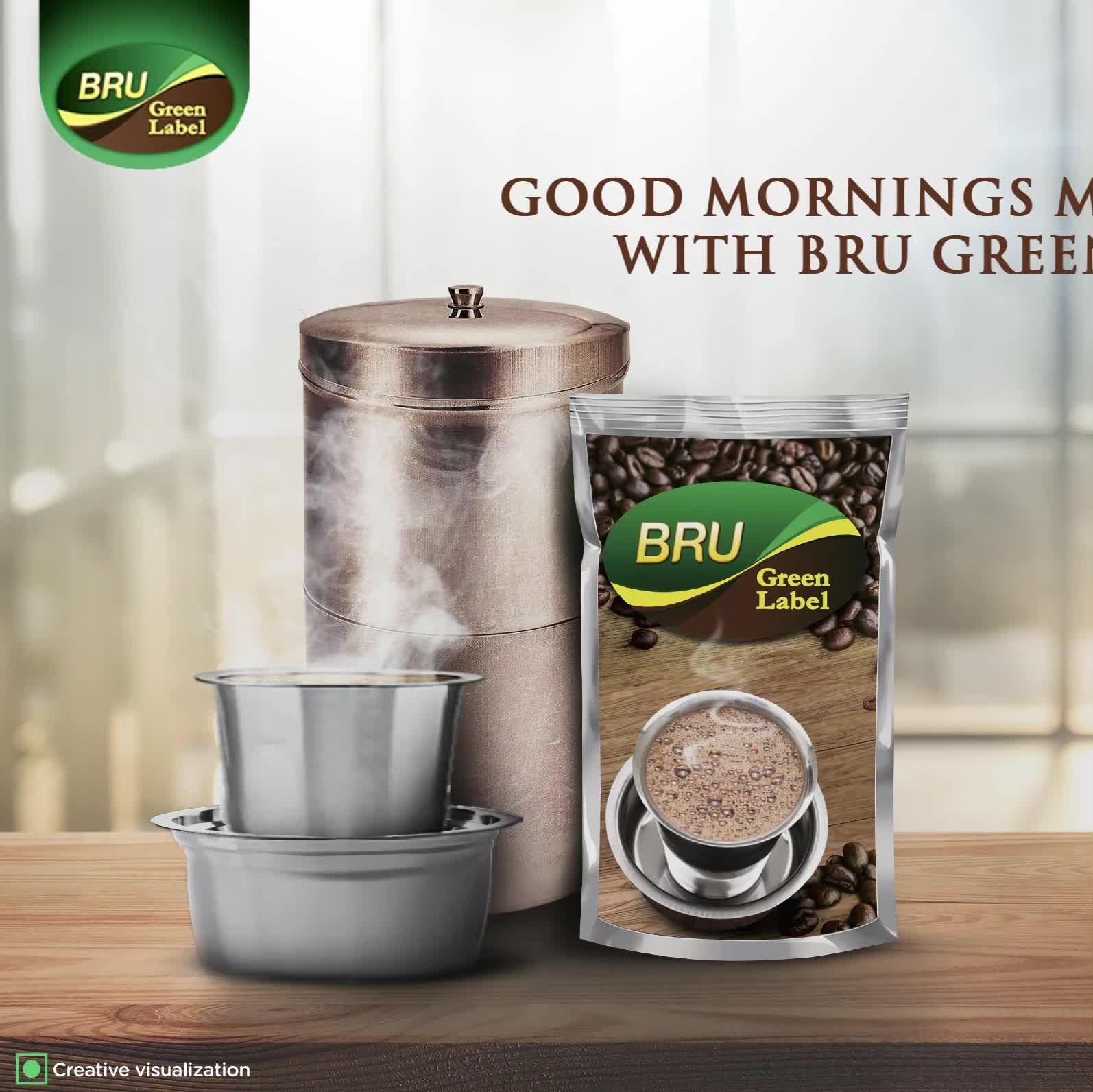 Bru Green Lable Coffee 200g - Image 5