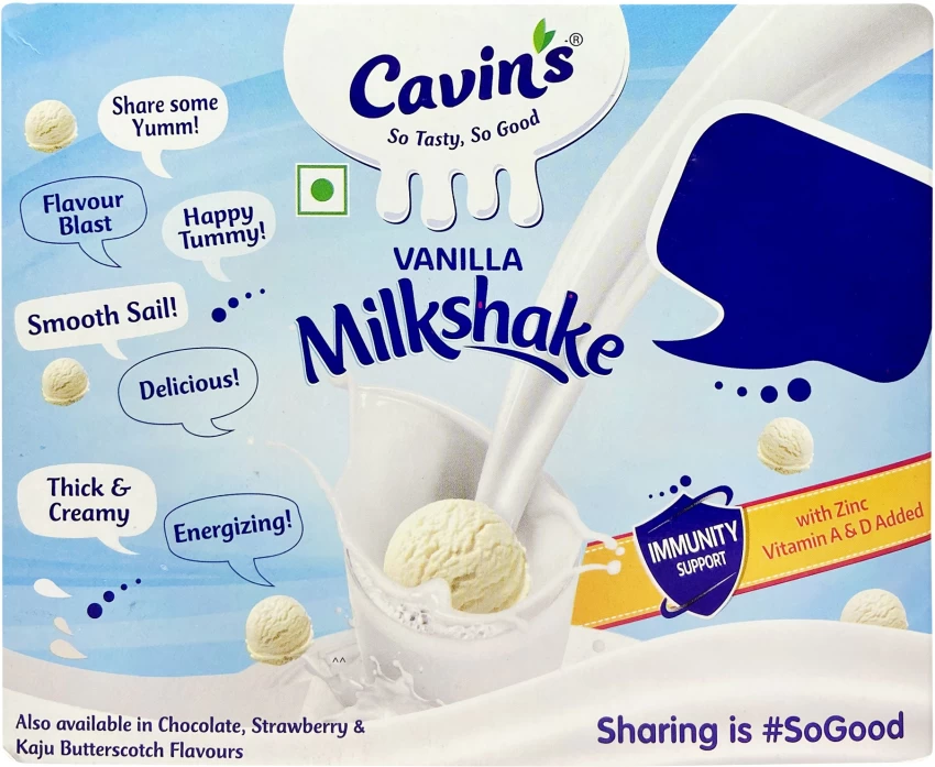 Cavin's Milk Shake VANILLA 180ml - Image 4