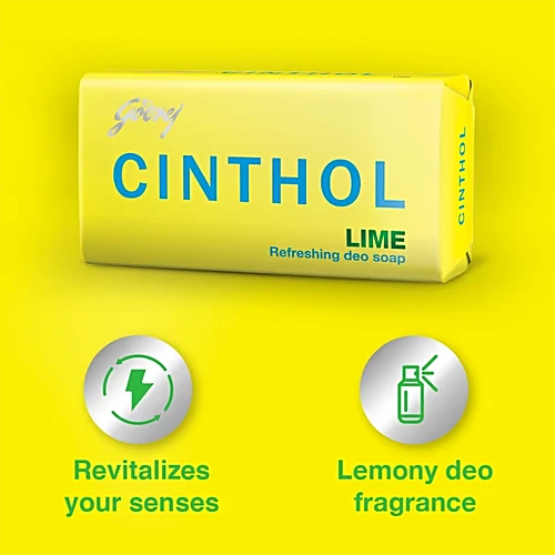 Cinthol LIME Refreshing Deo Soap 75g - Image 5