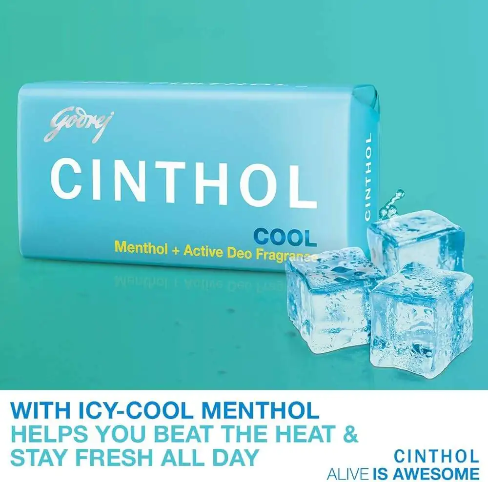 Cinthol COOL MENTHOL Soap 100g - Image 5