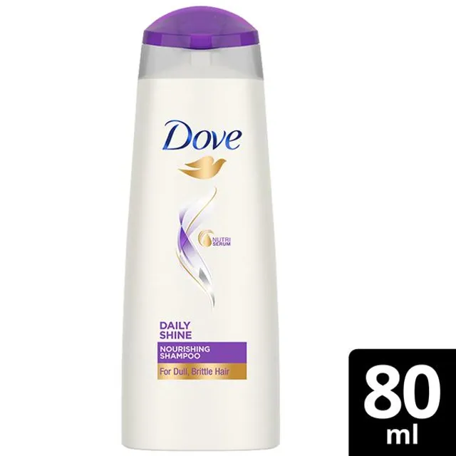Dove Daily Shine Bio-Protein Care Shampoo 80ml - Image 2