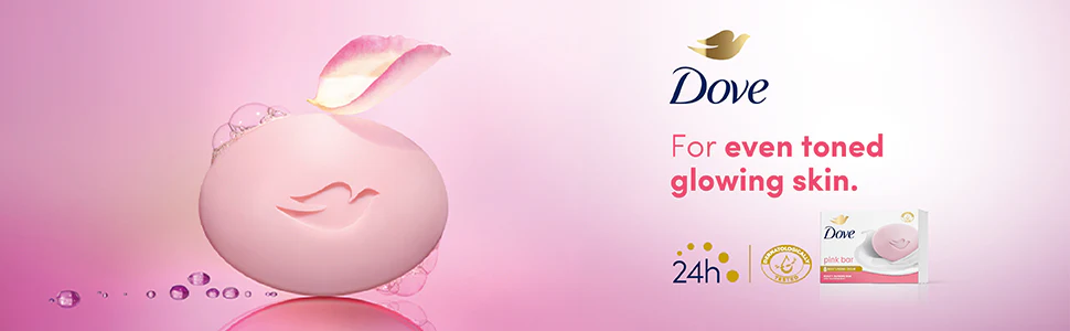 Dove PINK BAR Moisturizing Cream Soap 100g - Image 3