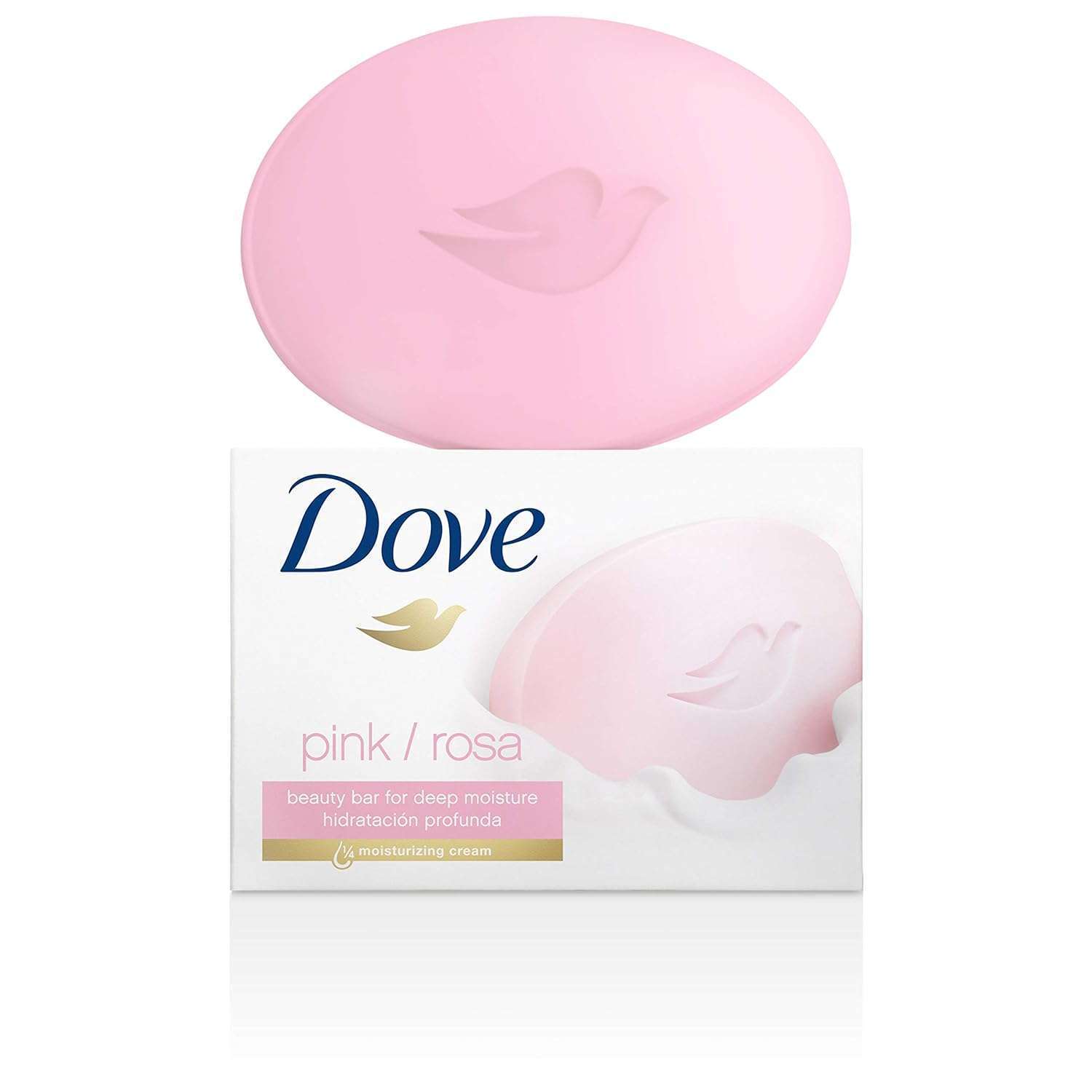 Dove PINK BAR Moisturizing Cream Soap 100g - Image 2
