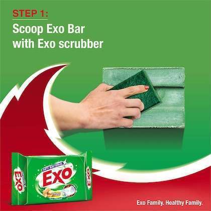 Exo Anti-Bacterial Dishwash Bar 60g - Image 3