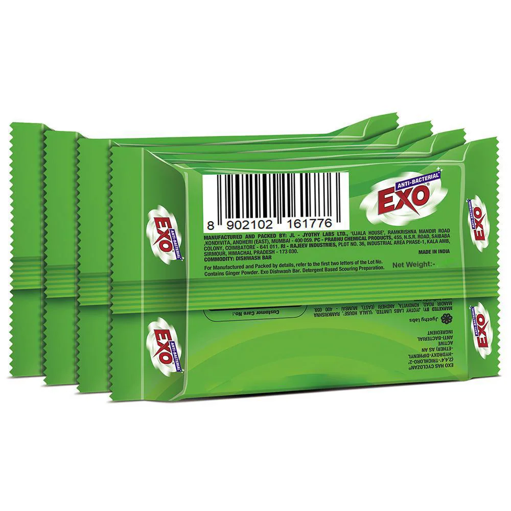 Exo Anti-Bacterial Dishwash Bar Buy 3 Get 1 Free - Image 2