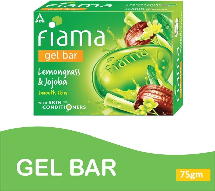 Fiama Gel Bar Lemongrass & Jojoba 75g - Image 2