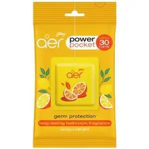 Godrej Aer Power Pocket LEMON TANGY DELIGHT 10g