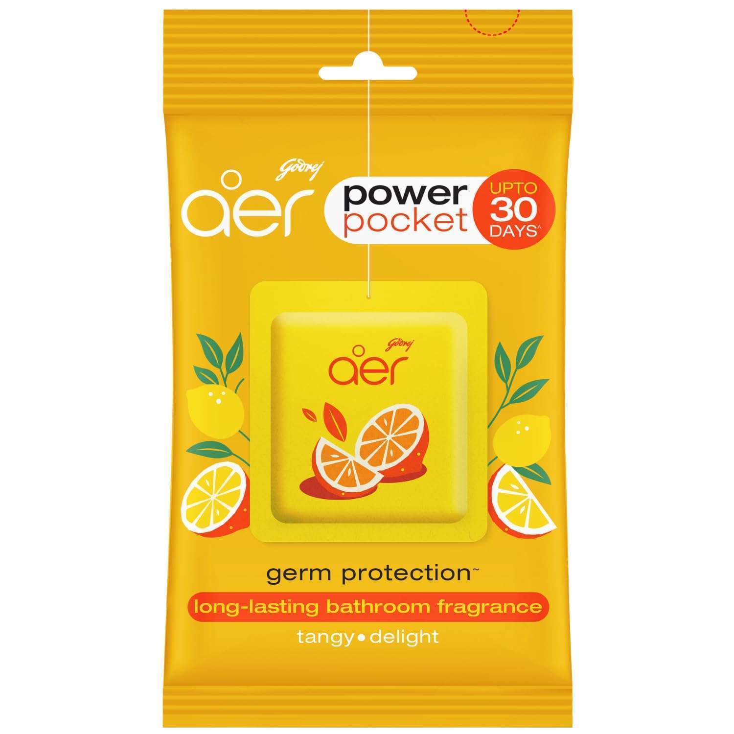 Godrej Aer Power Pocket LEMON TANGY DELIGHT 10g