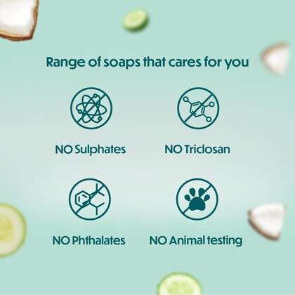 Himalaya Cucumber & Coconut Bathing Soap 75g - Image 3