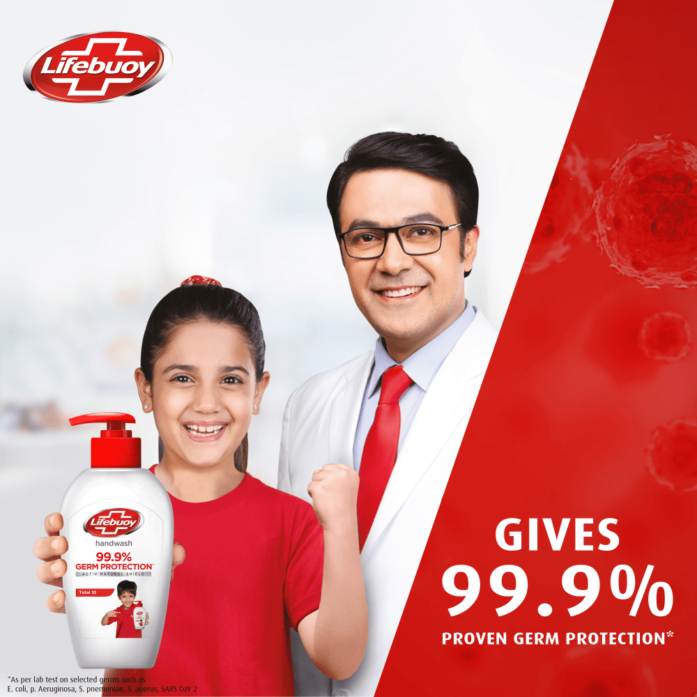 Lifebuoy Total 10 Germ Protection Hand Wash 80ml - Image 4