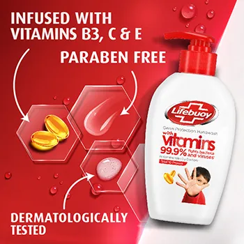 Lifebuoy Total 10 Germ Protection Hand Wash 80ml - Image 2