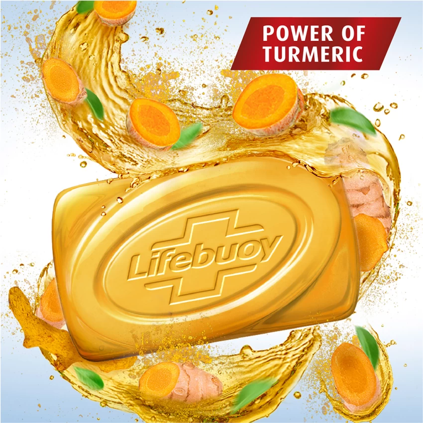 Lifebuoy TURMERIC & HONEY Soap 100g - Image 3