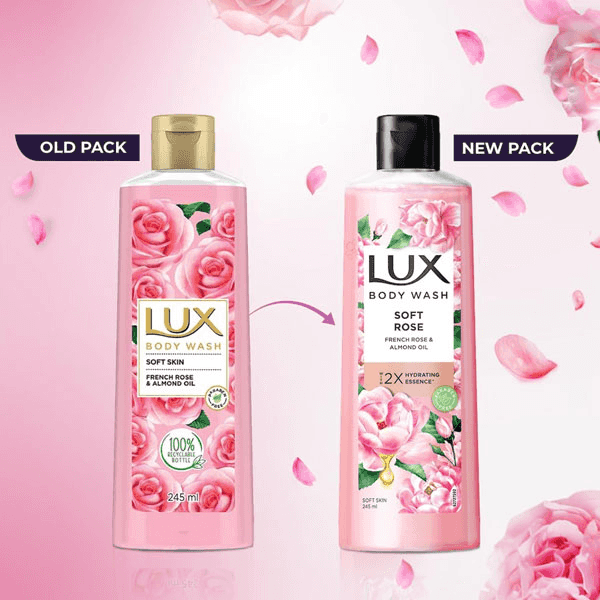 Lux Soft ROSE Body Wash 245ml - Image 3