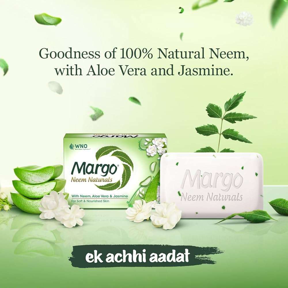 Margo Neem Naturals Bathing Soap 100g - Image 4