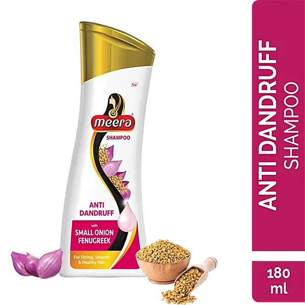 Meera Anti Dandruff Shampoo 180ml - Image 3