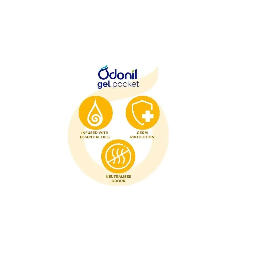 Odonil CITRUS BLOOM Gel Pocket 10g - Image 5